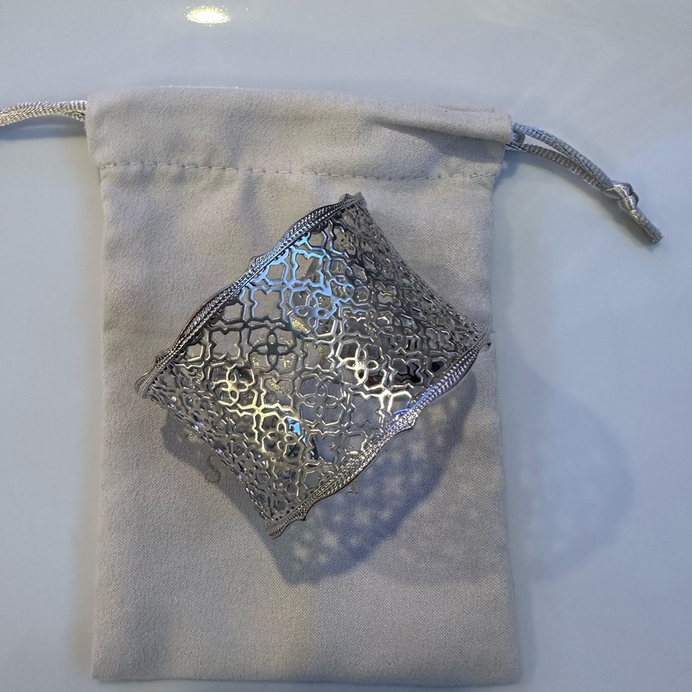 Kendra Scott Silver Filigree Bracelet